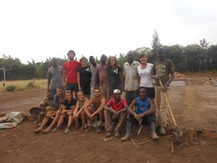 L'équipe du Projet Gahanga 2012