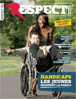 Couverture Respect Mag "Handicaps : les jeunes prennent par parole"